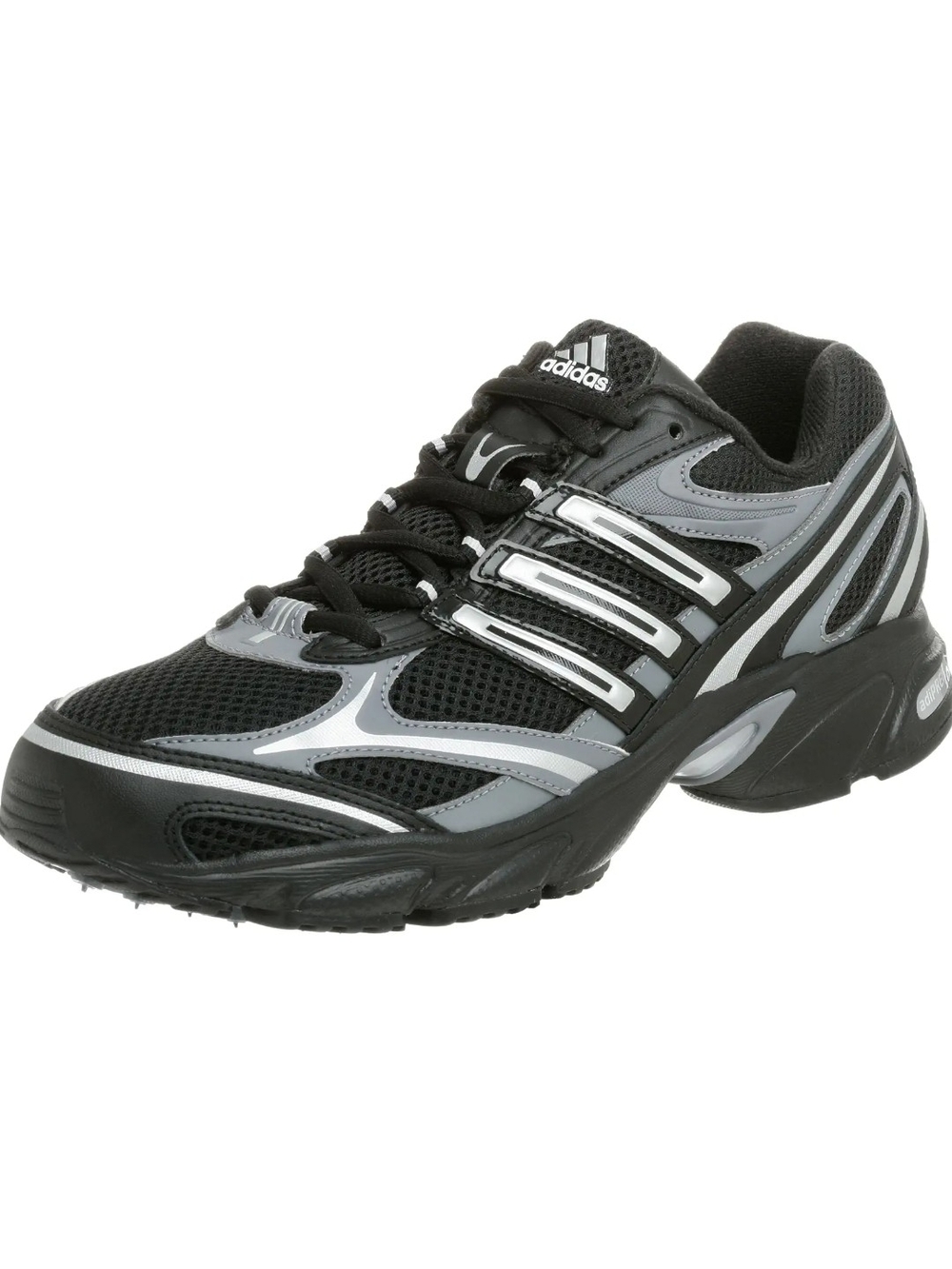 Adidas Black & Gray Men's Running Shoe Size 10